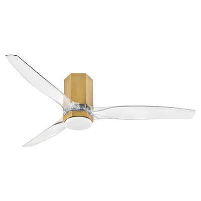 Facet Dual Mount Smart Ceiling Fan with Light