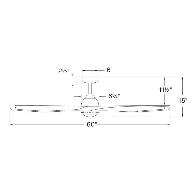 Aileron Smart Ceiling Fan with Light