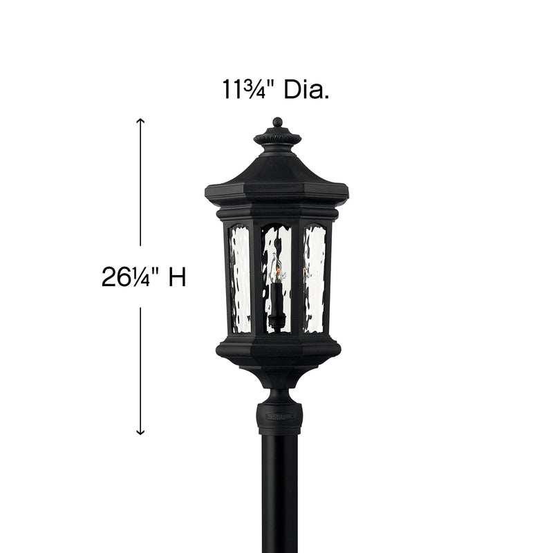 Raley 120V Outdoor Post / Pier Mount