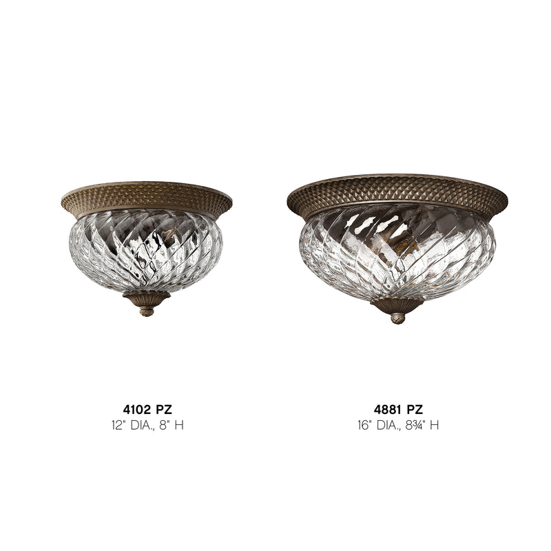 Pineapple Flush Mount