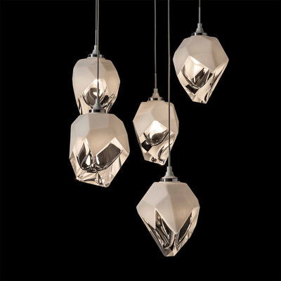 Chrysalis Small Shades Round 5 Light Pendant