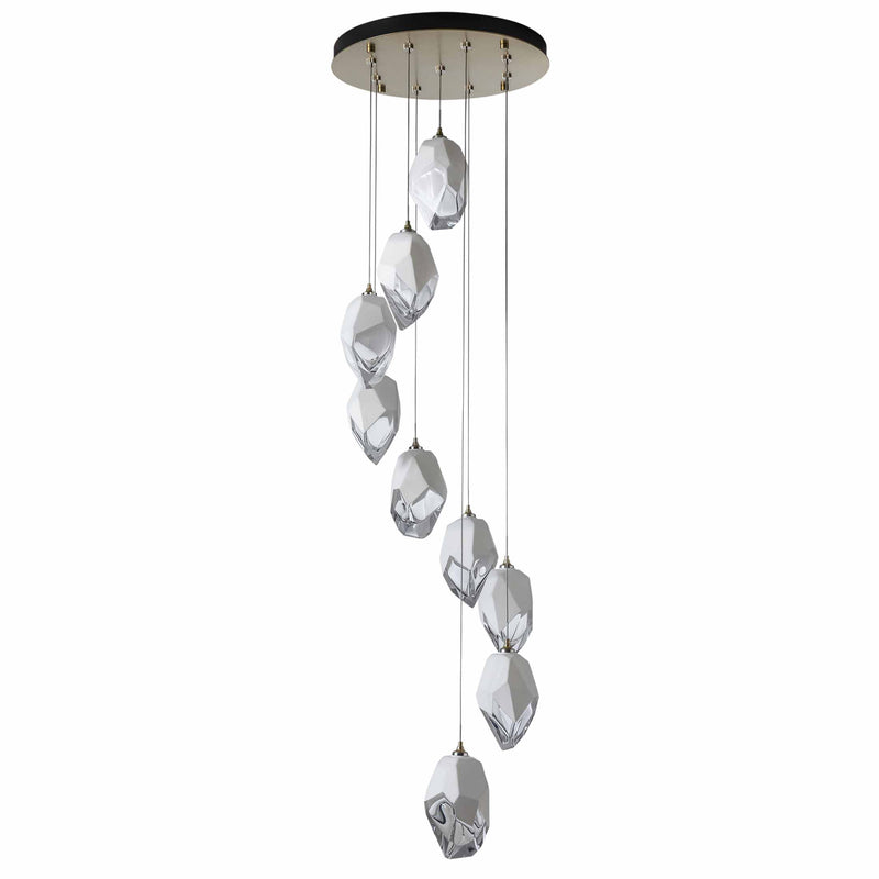 Chrysalis Large Shades Round 5 Light Pendant