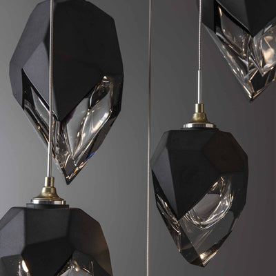 Chrysalis Mixed Shades Round 9 Light Pendant