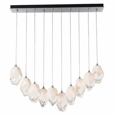Chrysalis Large Shades Linear Multi Light Pendant