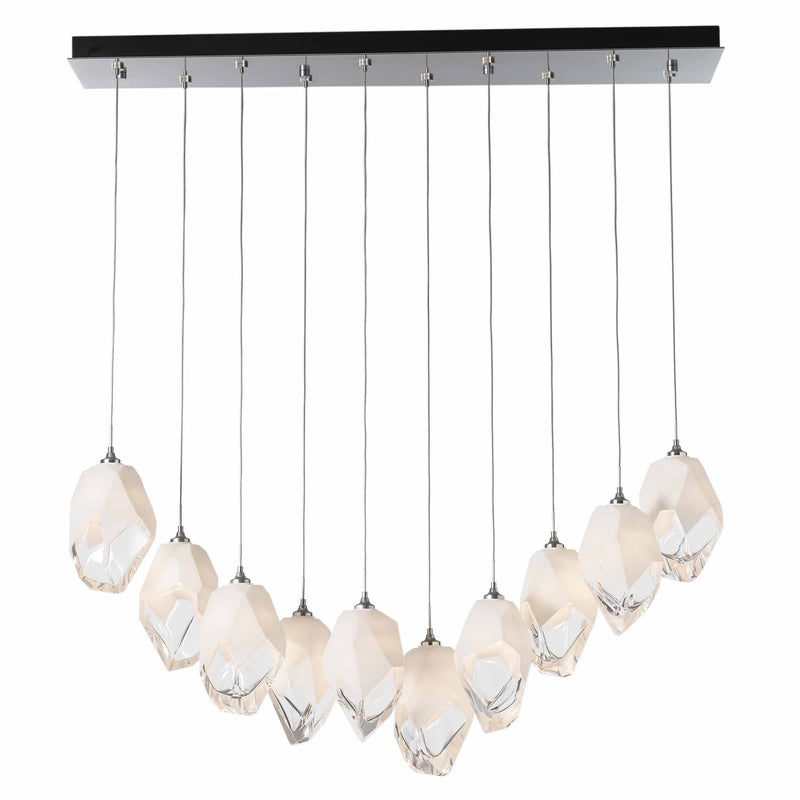 Chrysalis Large Shades Linear Multi Light Pendant