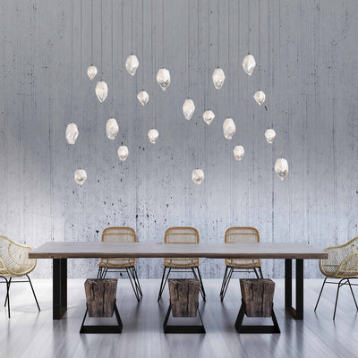 Chrysalis Mixed Shades Linear Multi Light Pendant
