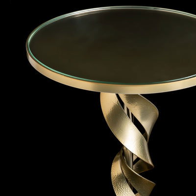 Folio Glass Top Accent Table