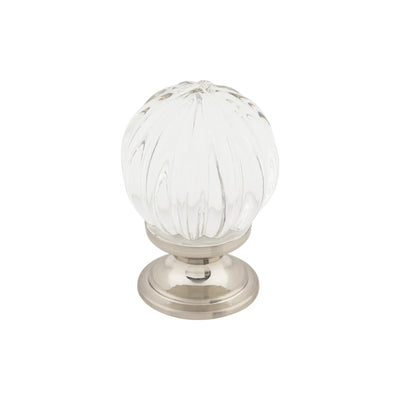 Clear Melon Crystal Knob