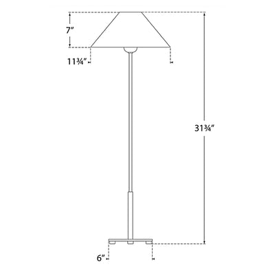 Hackney Buffet Lamp