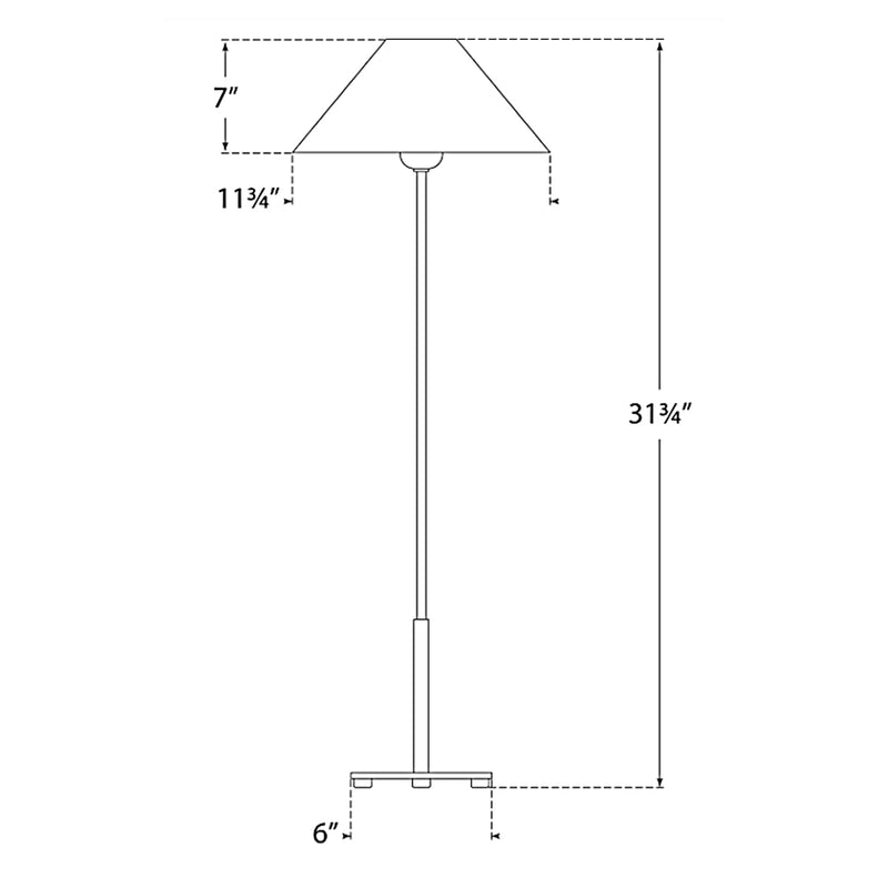 Hackney Buffet Lamp