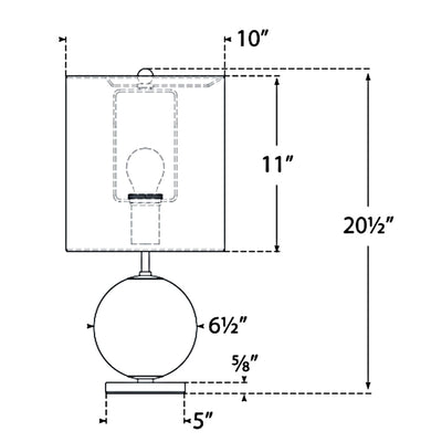Elsie Small Table Lamp