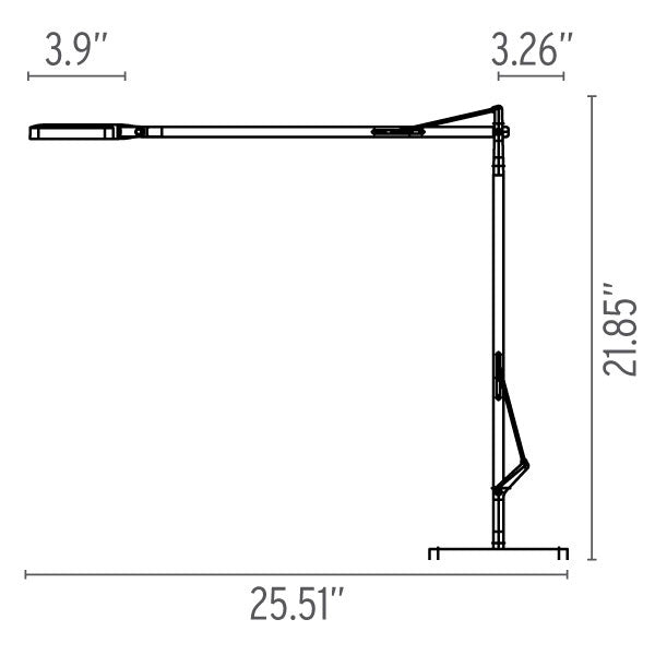 Kelvin LED Desk Lamp with Sensor