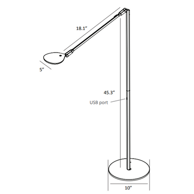 Splitty Floor Lamp