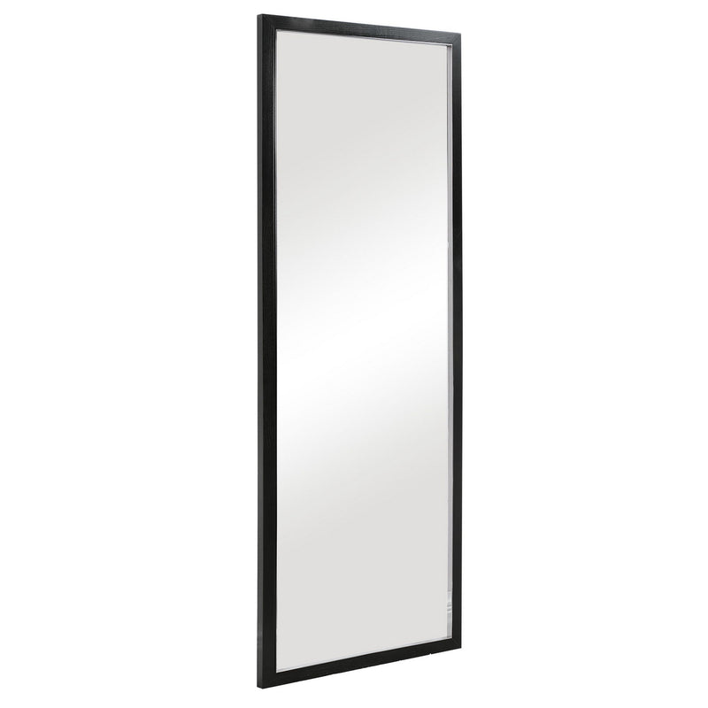 Avri Dark Wood Mirror
