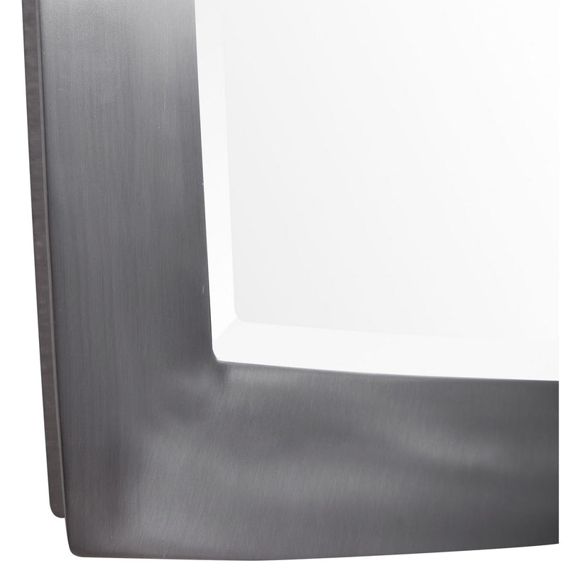 Haskill Brushed Nickel Mirror