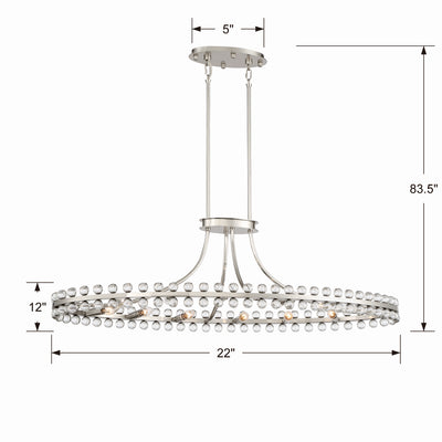 Clover Linear Chandelier