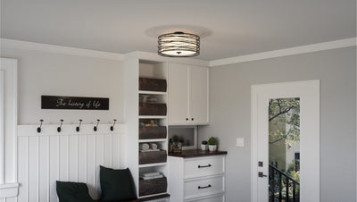 Spiral Semi-Flush Mount