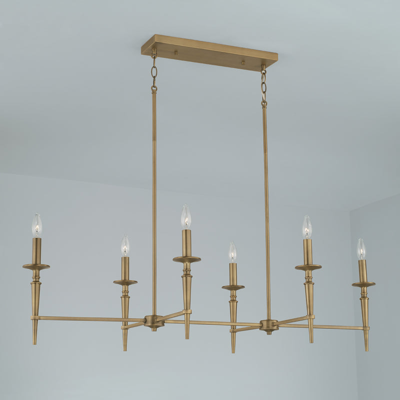 Abbie Linear Pendant Chandelier