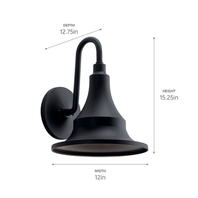 Hampshire Outdoor Wall Mount Lantern