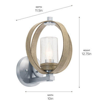 Grand Bank Outdoor Wall Mount Lantern