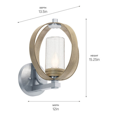 Grand Bank Outdoor Wall Mount Lantern
