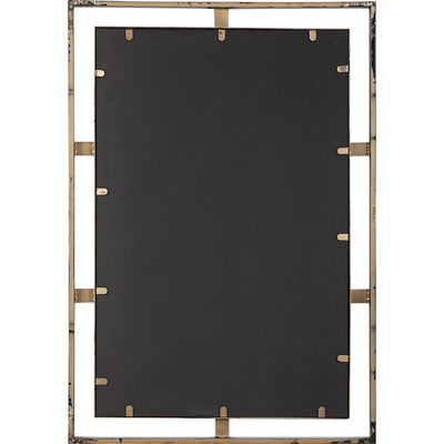 Carrizo Gold & Bronze Rectangle Mirror