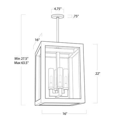 Montecito Lantern