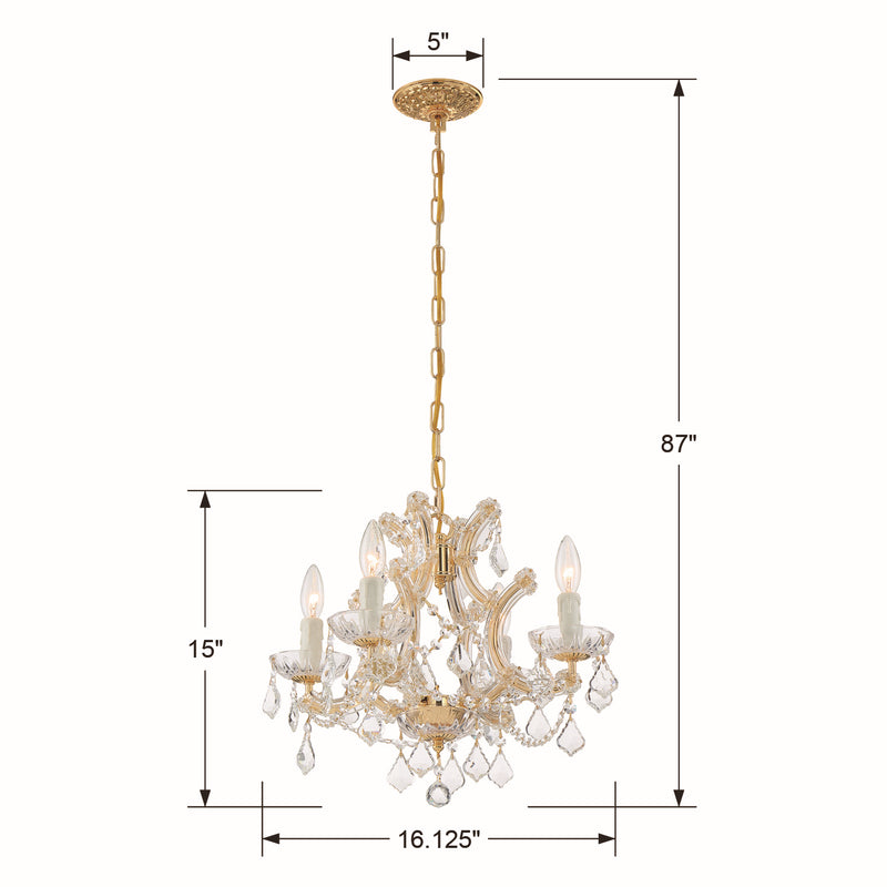 Maria Theresa Dish Chandelier