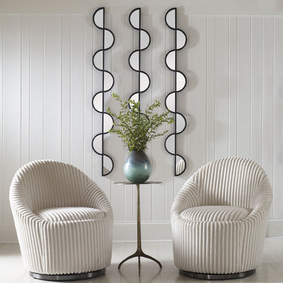 Wisp Mirrored Wall Art