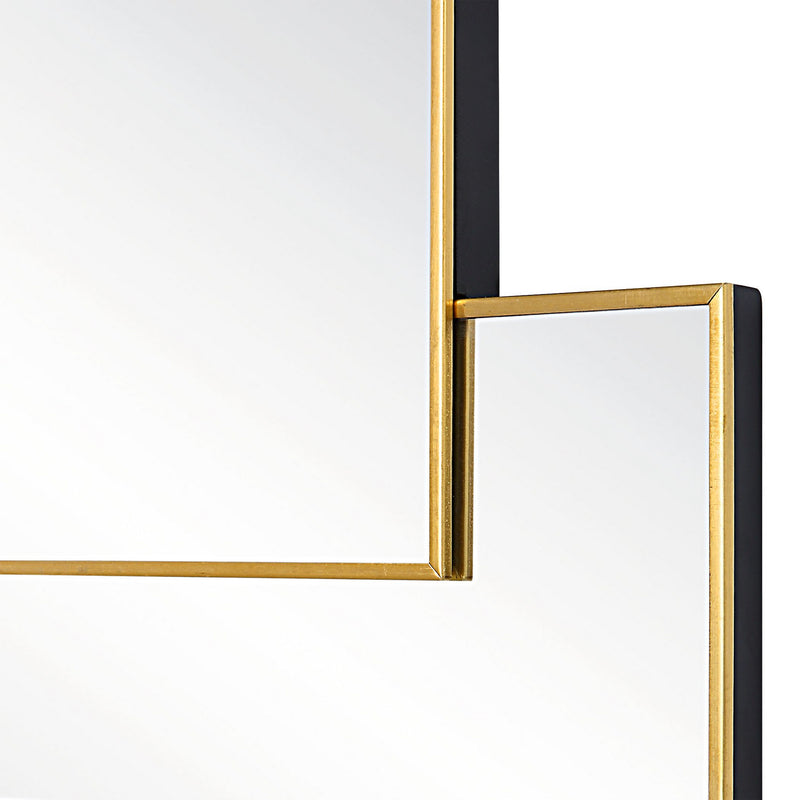 Soren Copper Squares Mirror