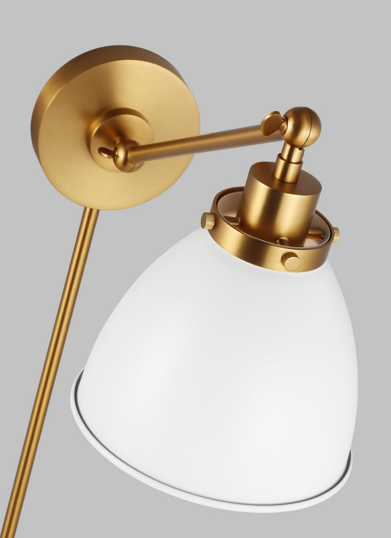 Wellfleet Single Arm Dome Wall Sconce