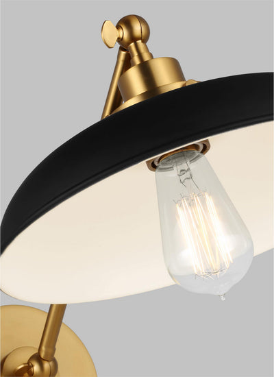 Wellfleet Single Arm Wide Wall Sconce