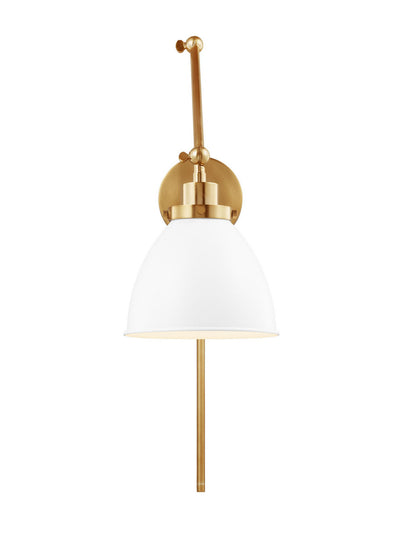 Wellfleet Double Arm Dome Wall Sconce
