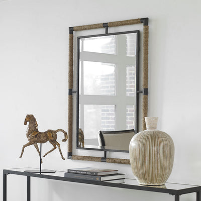 Melville Iron & Rope Mirror