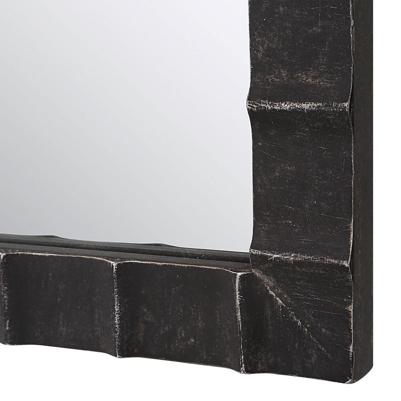 Dandridge Black Arch Mirror