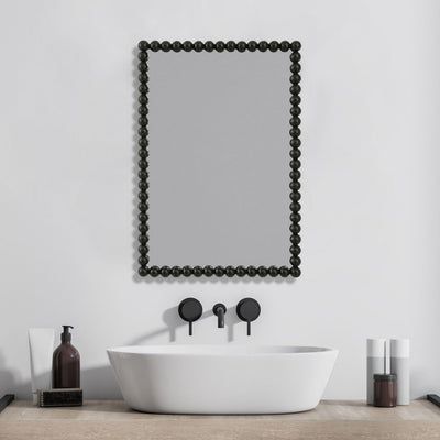 Serna Black Vanity Mirror