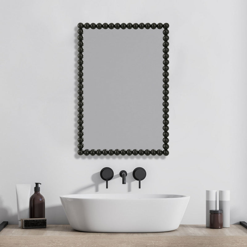 Serna Black Vanity Mirror