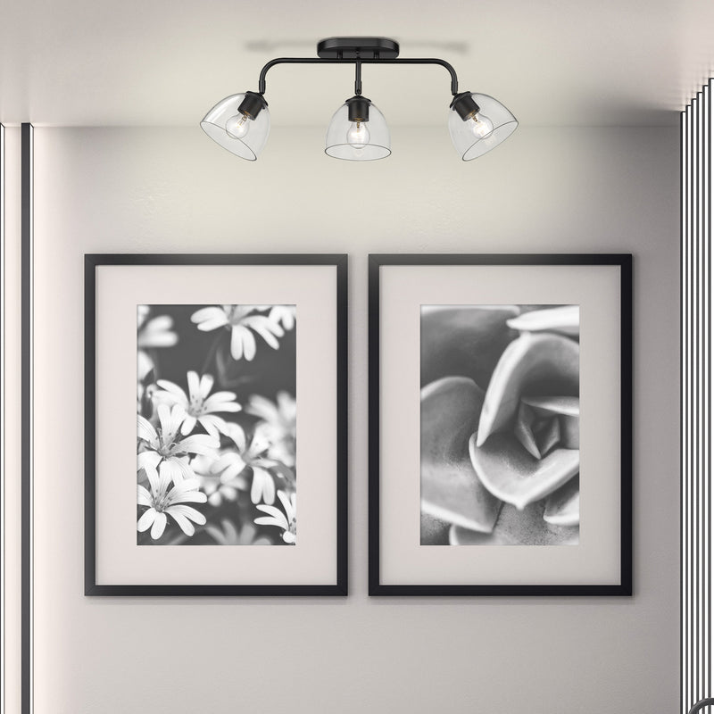 Roxie Linear Semi-Flush