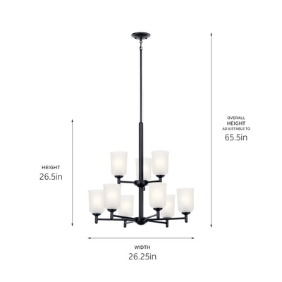 Shailene 2 Tier Chandelier