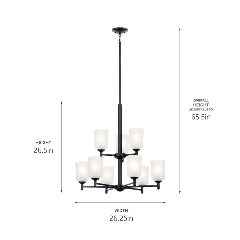 Shailene 2 Tier Chandelier