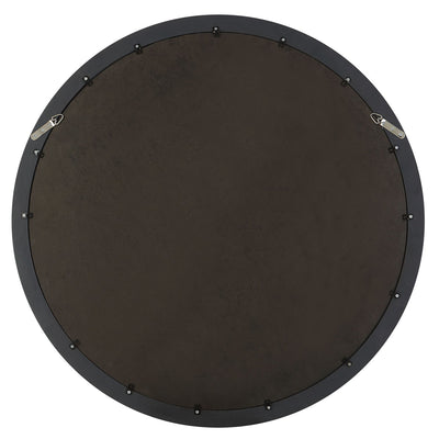 Scalloped Round Mirror
