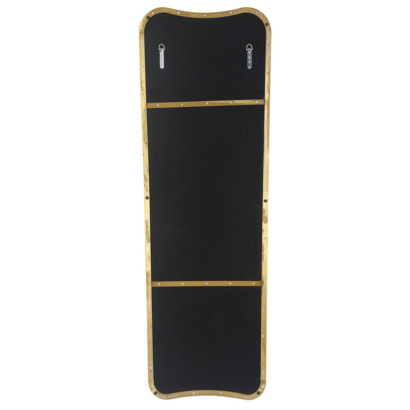 Belvoir Antique Brass Mirror