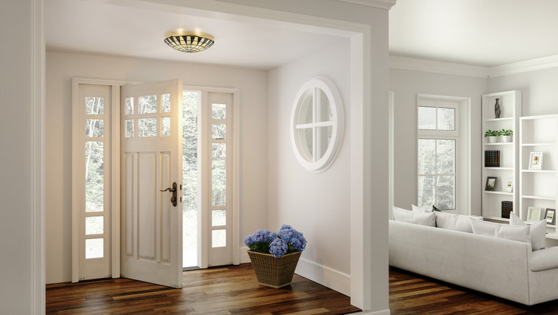 Legend Tiffany Flush Mount Light
