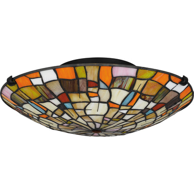 Stinson Tiffany Flush Mount Light