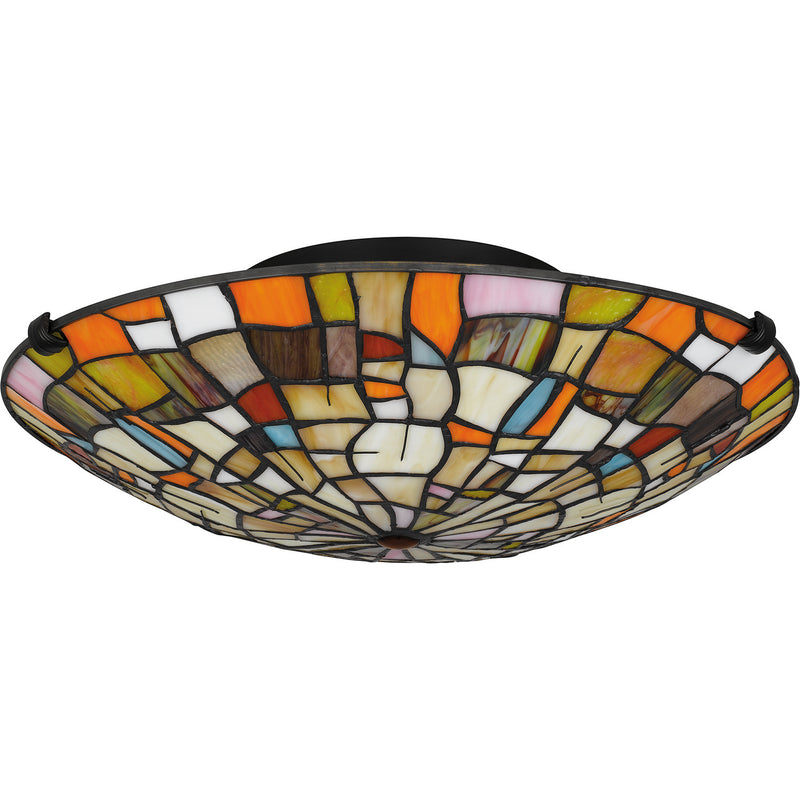 Stinson Tiffany Flush Mount Light