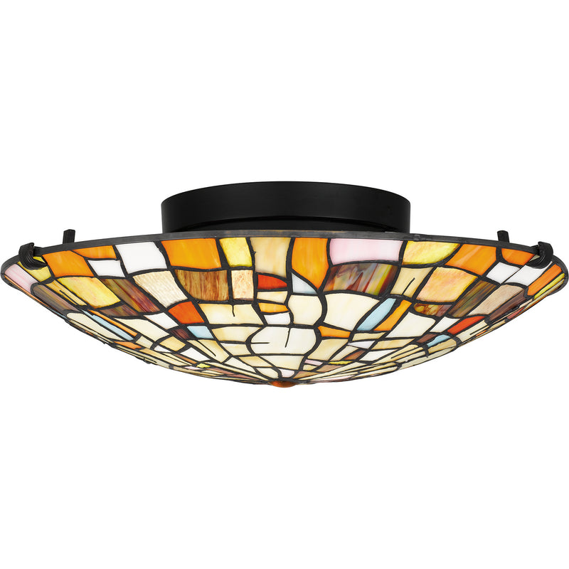 Stinson Tiffany Flush Mount Light