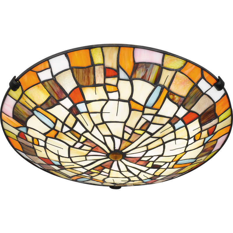 Stinson Tiffany Flush Mount Light