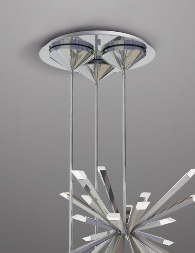 Starburst Triple Pendant Lighting