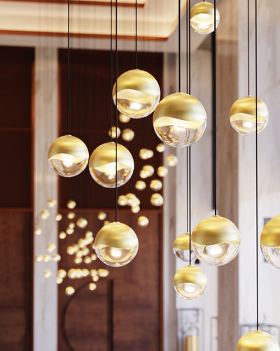 Grapes Round Assorted Multi-Light Pendant