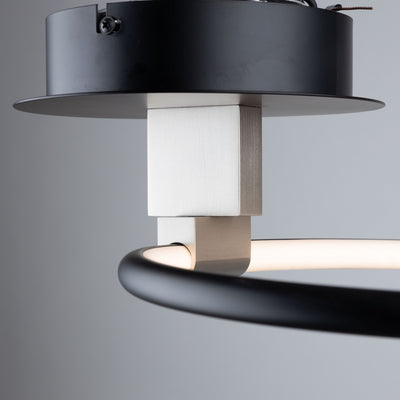 Halo Adjustable Semi Flush Ceiling Light